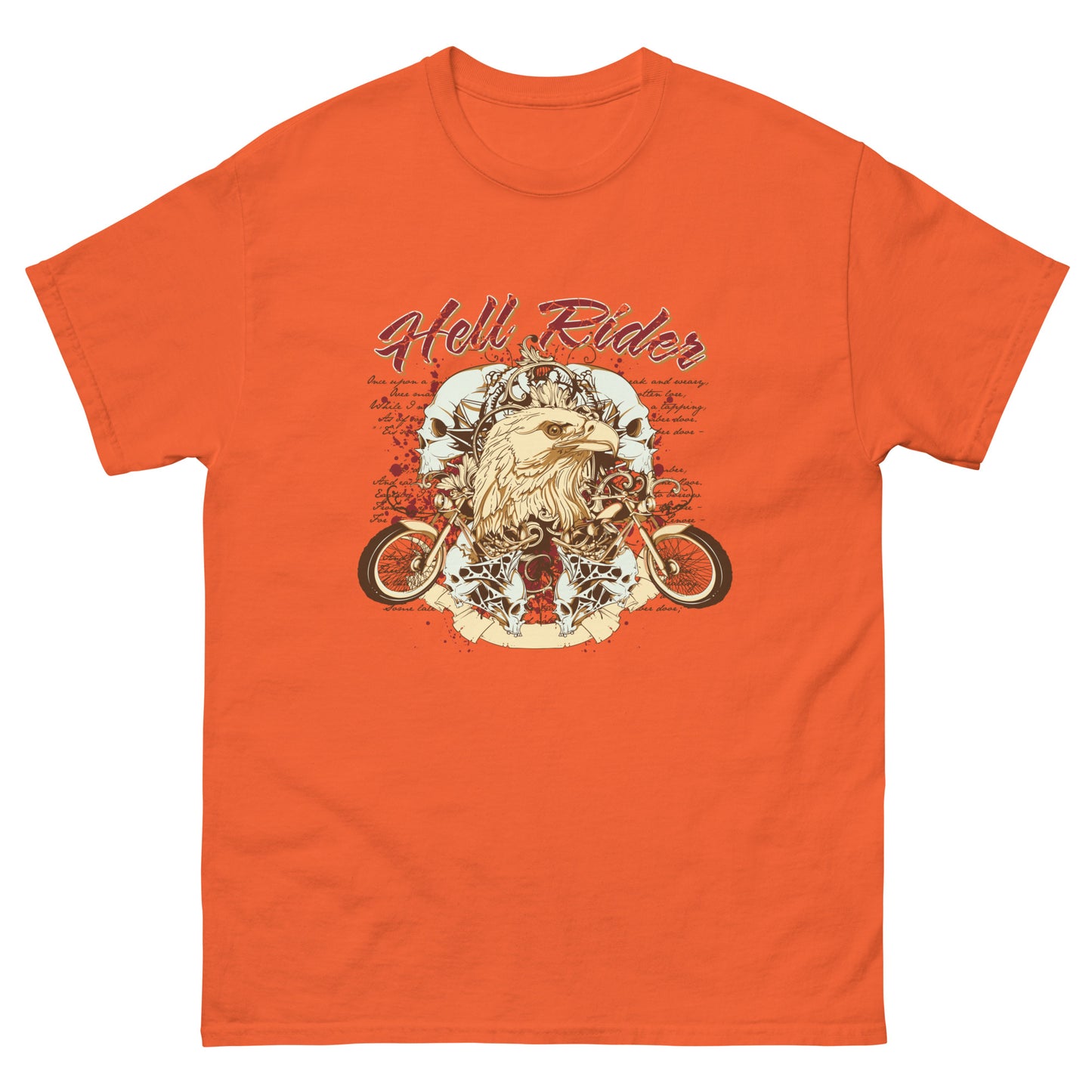 Camiseta clásica hombre HELL RIDER