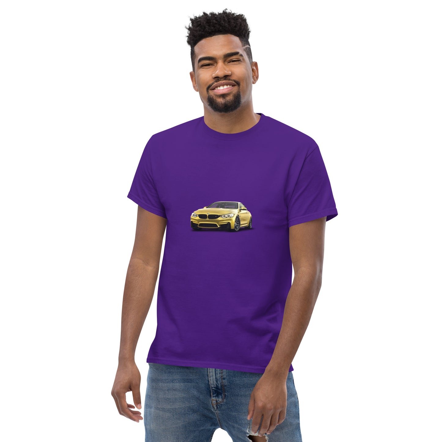 Camiseta clásica hombre YELLOW CAR