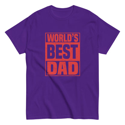 Мъжка класическа тениска WORLD'S BEST DAD