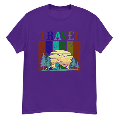 Мъжка класическа тениска TRAVEL