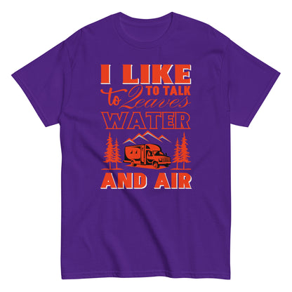 Мъжка класическа тениска ВОДА И ВЪЗДУХ