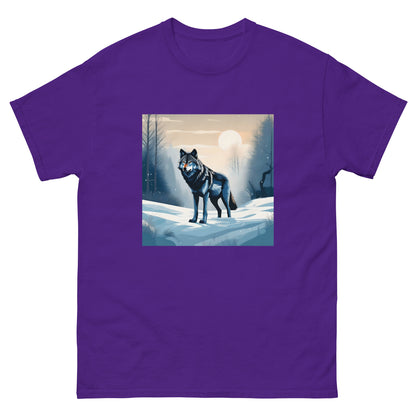 Мъжка класическа тениска SNOW WOLF