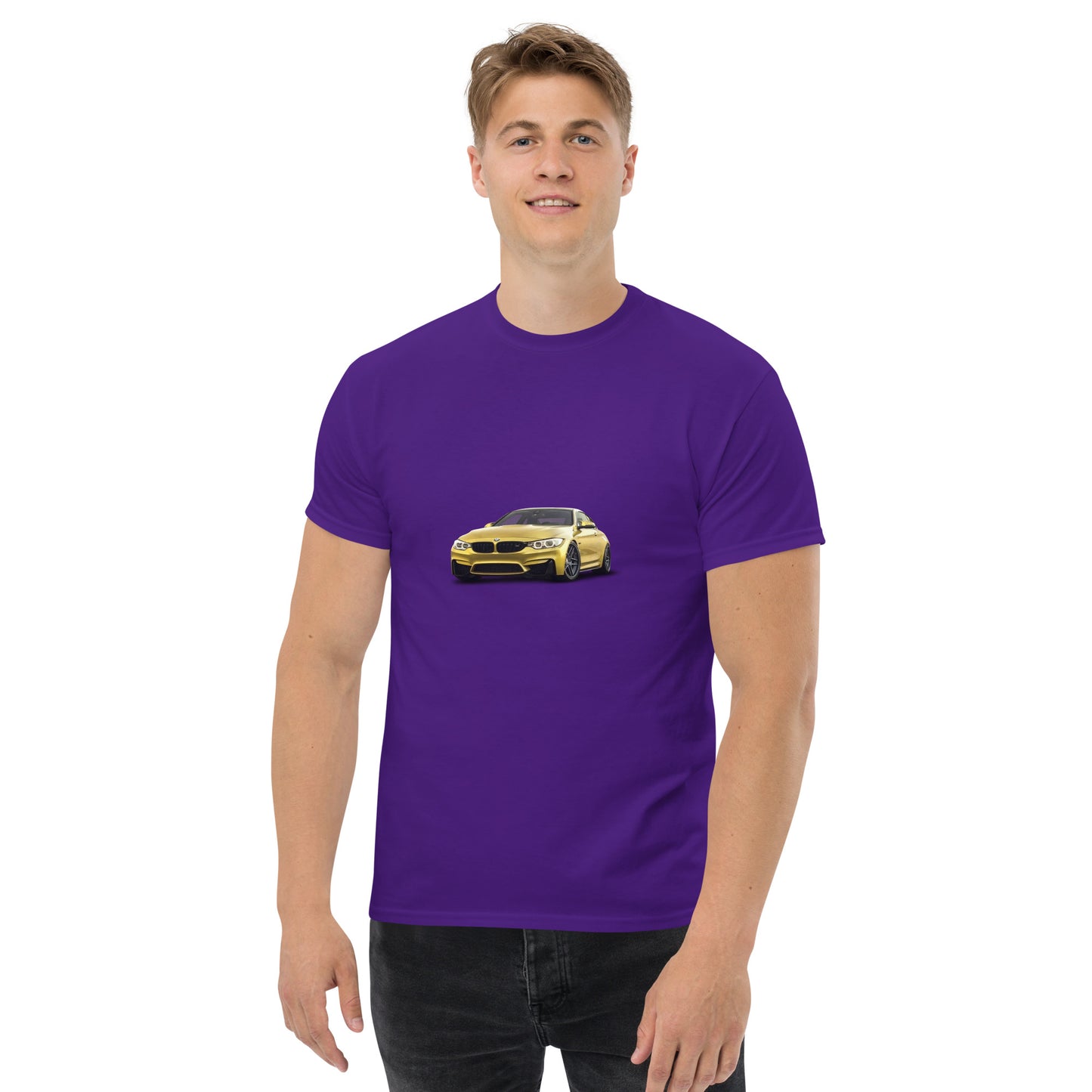 Camiseta clásica hombre YELLOW CAR