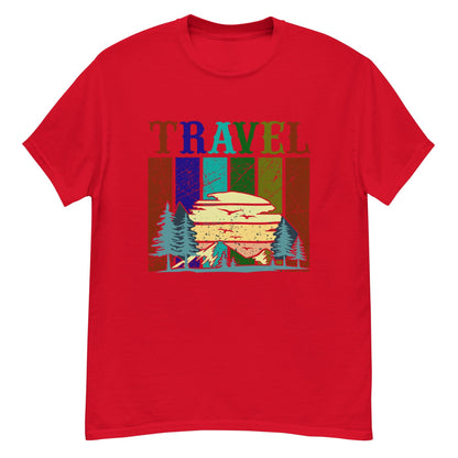 Мъжка класическа тениска TRAVEL