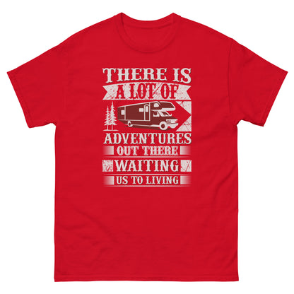 Мъжка класическа тениска МНОГО ПРИКЛЮЧЕНИЯ