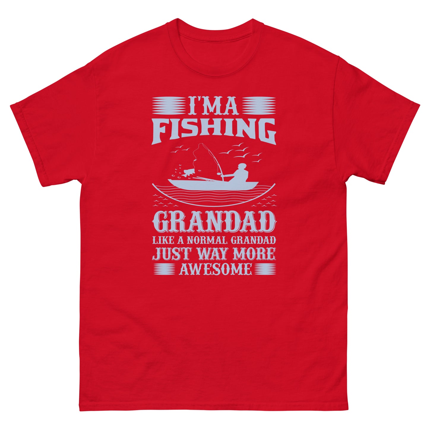 Men's classic tee FISHING GRANDAD