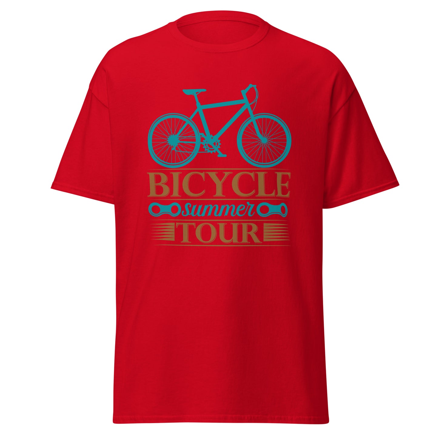 Camiseta clásica hombre BICYCLE SUMMER TOUR