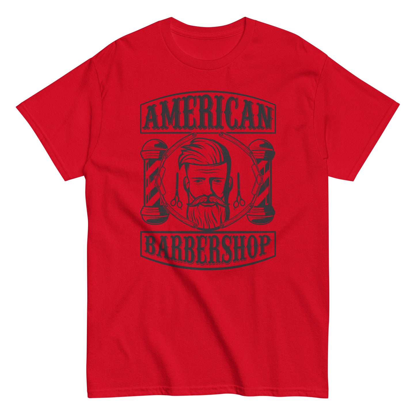 Men's classic tee AMERICAN BARBERSHOP