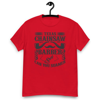 Мъжка класическа тениска TEXAS CHAINSAW BARBER