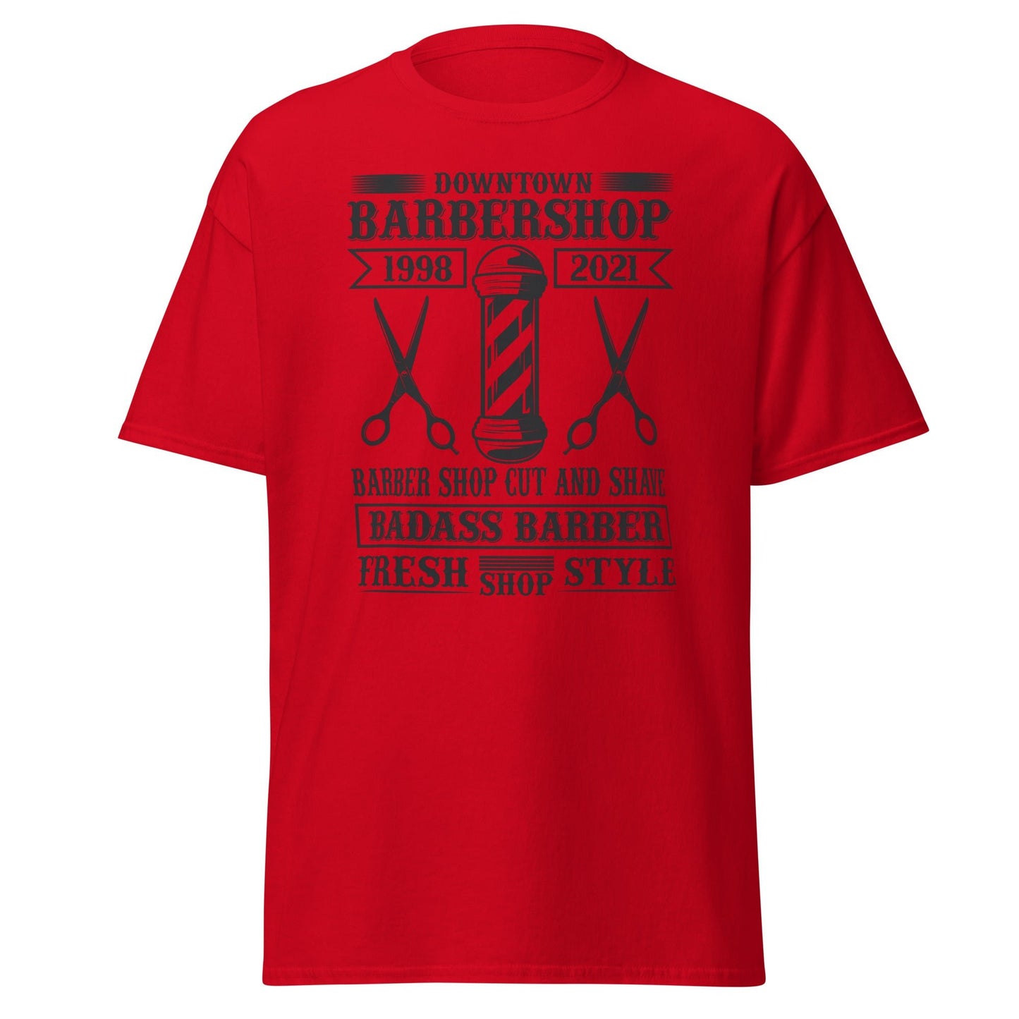 Men's classic tee DOWNTOWN BARBERSHOP