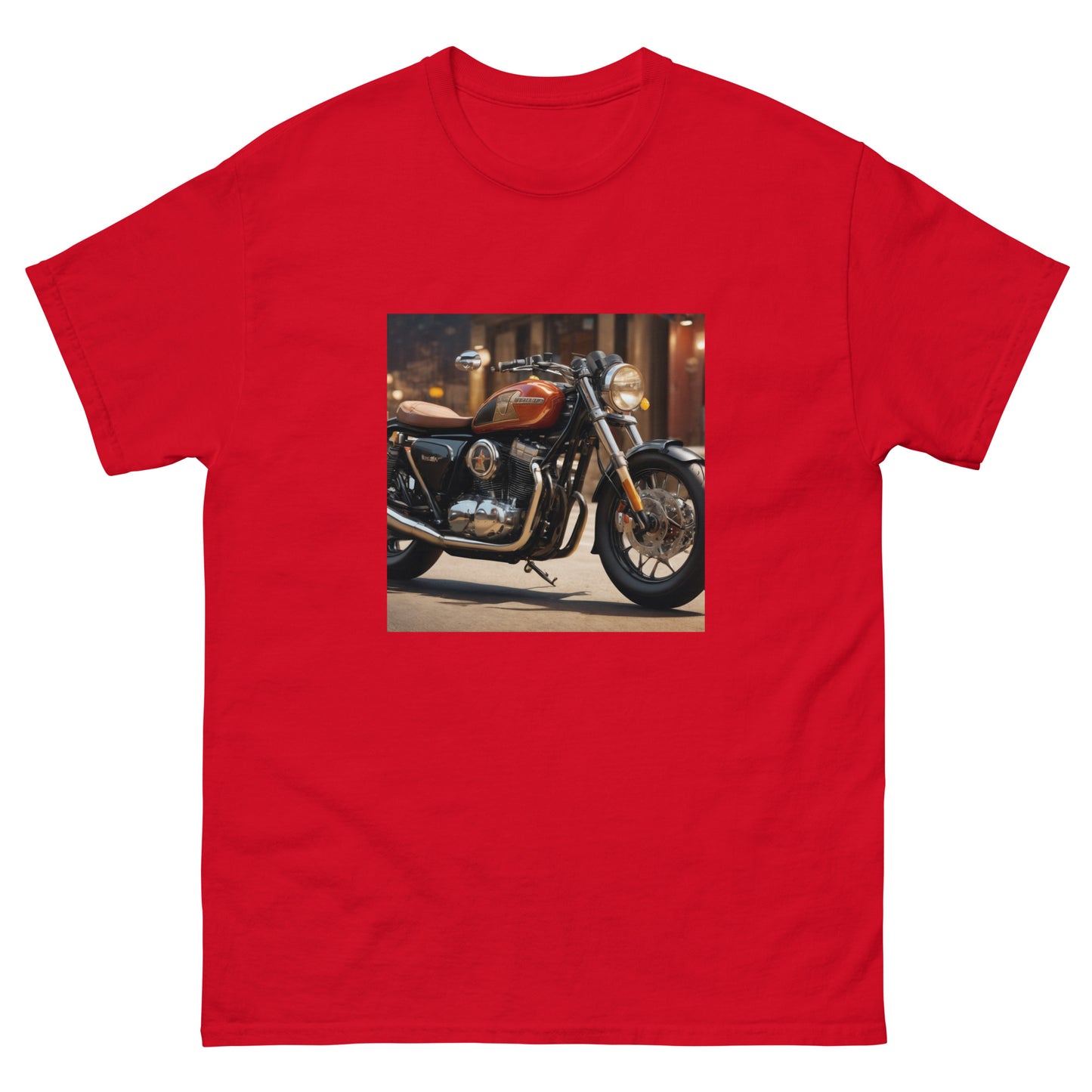 Camiseta clásica hombre MOTOCICLETA