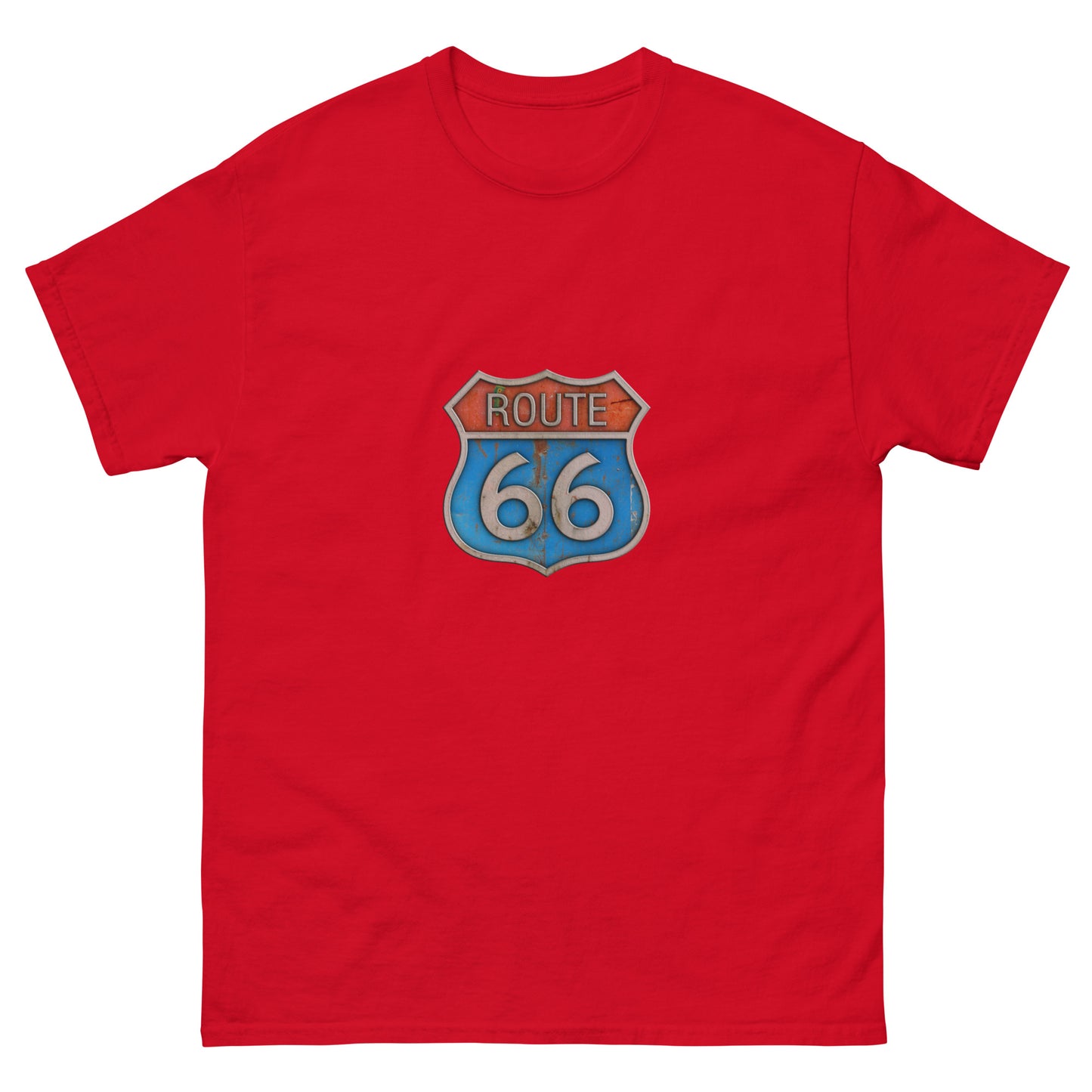 Camiseta clásica hombre RUTA 66 COLORIDA