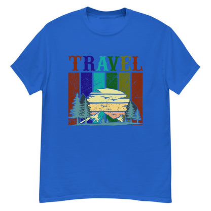 Мъжка класическа тениска TRAVEL