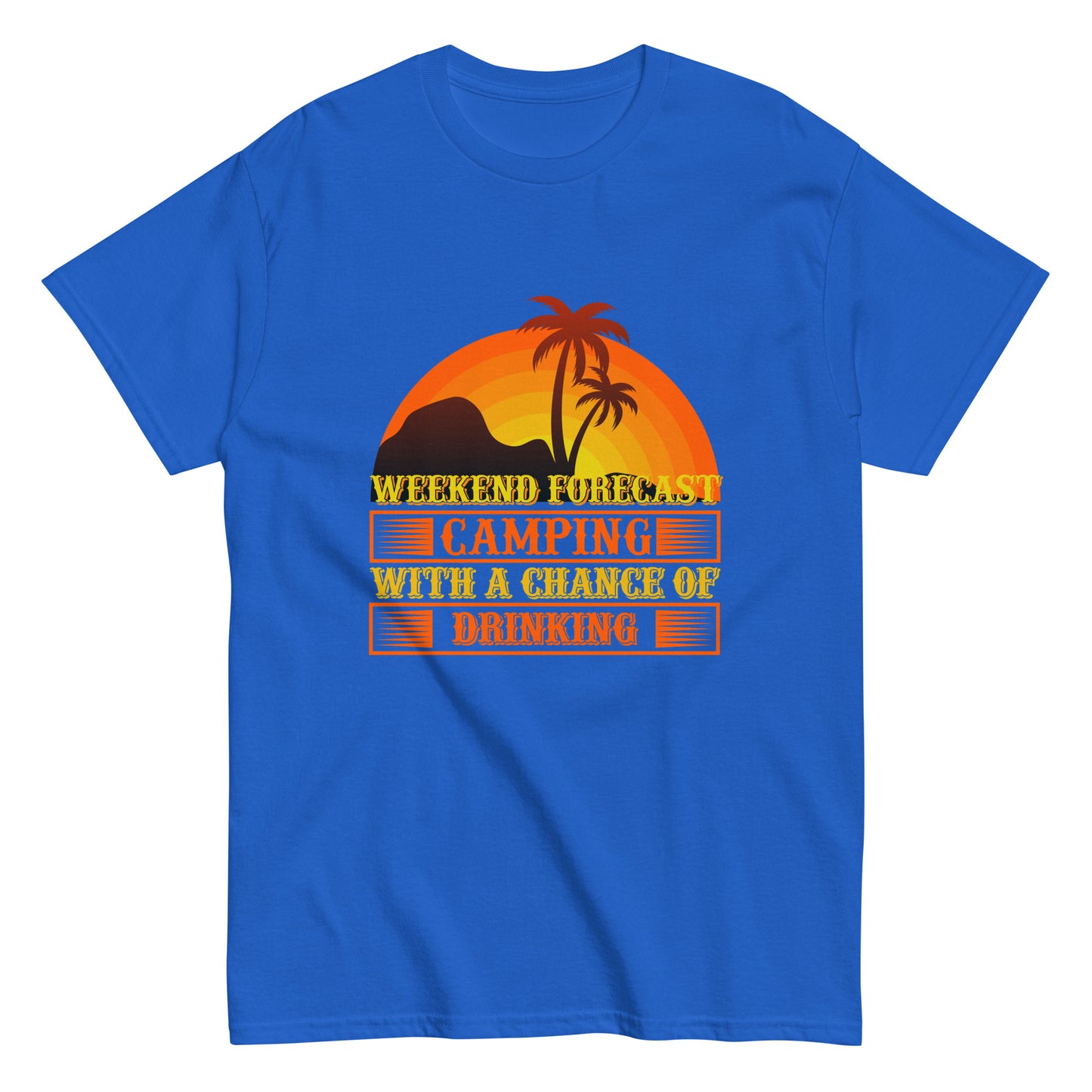 Camiseta clásica hombre WEEKEND CAMPING