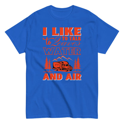 Мъжка класическа тениска ВОДА И ВЪЗДУХ