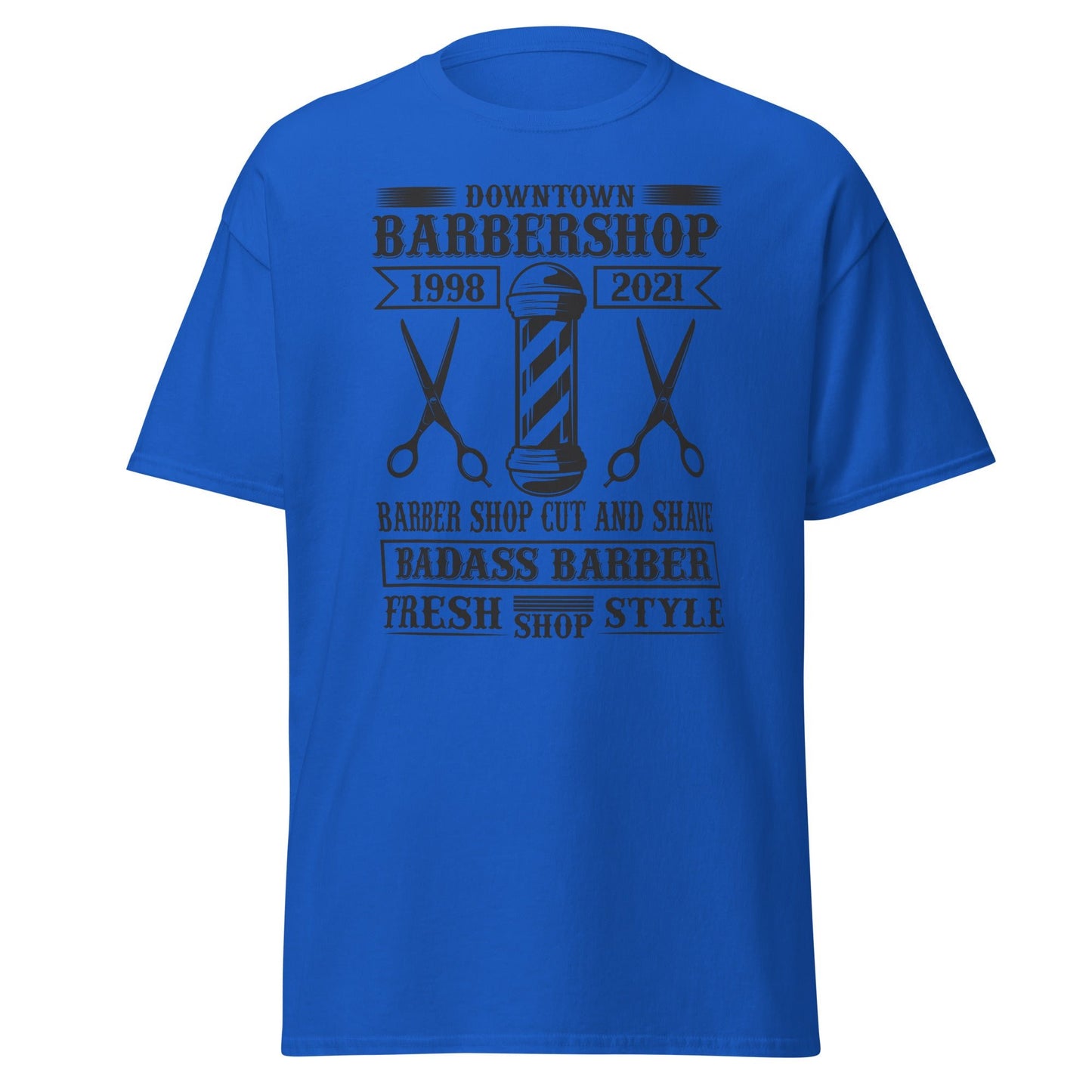 Men's classic tee DOWNTOWN BARBERSHOP