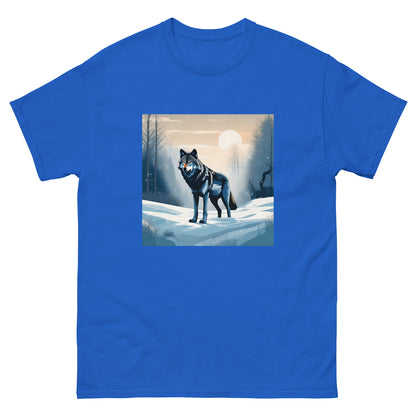 Мъжка класическа тениска SNOW WOLF