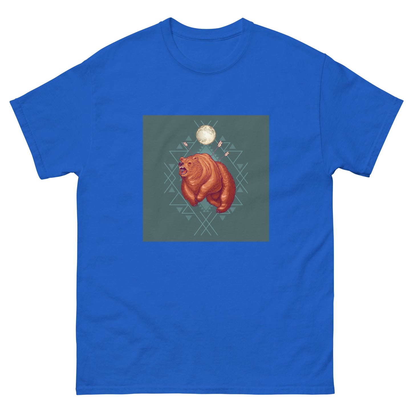 Men's classic tee BEAR AND MOON