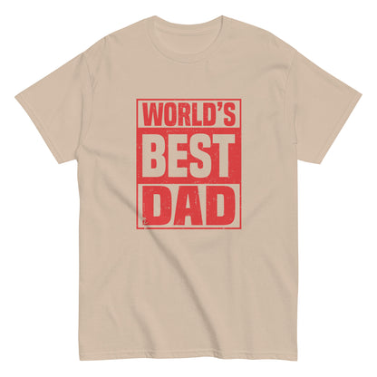 Мъжка класическа тениска WORLD'S BEST DAD
