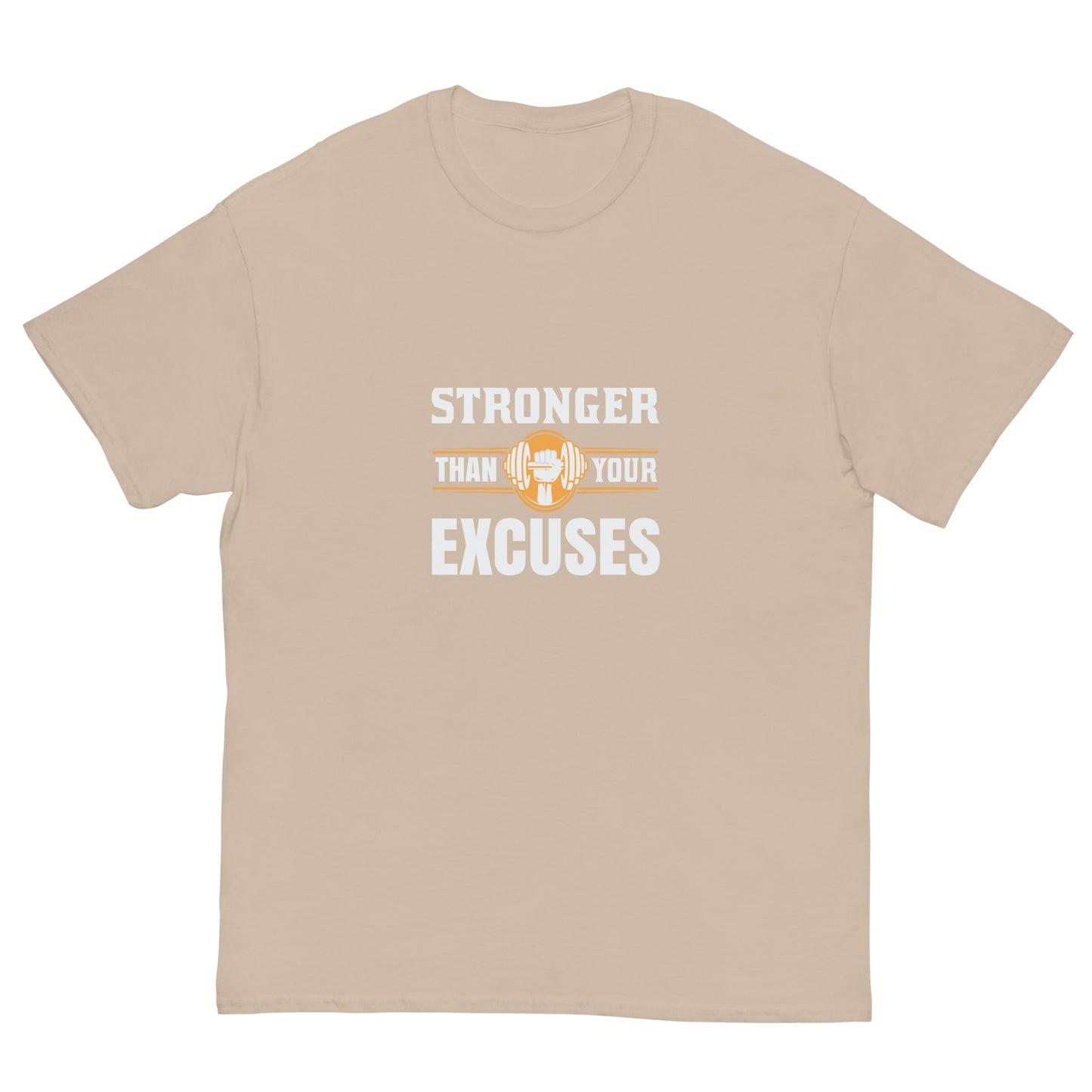 Men's classic tee STRONGER THAN YOUR EXCUSES