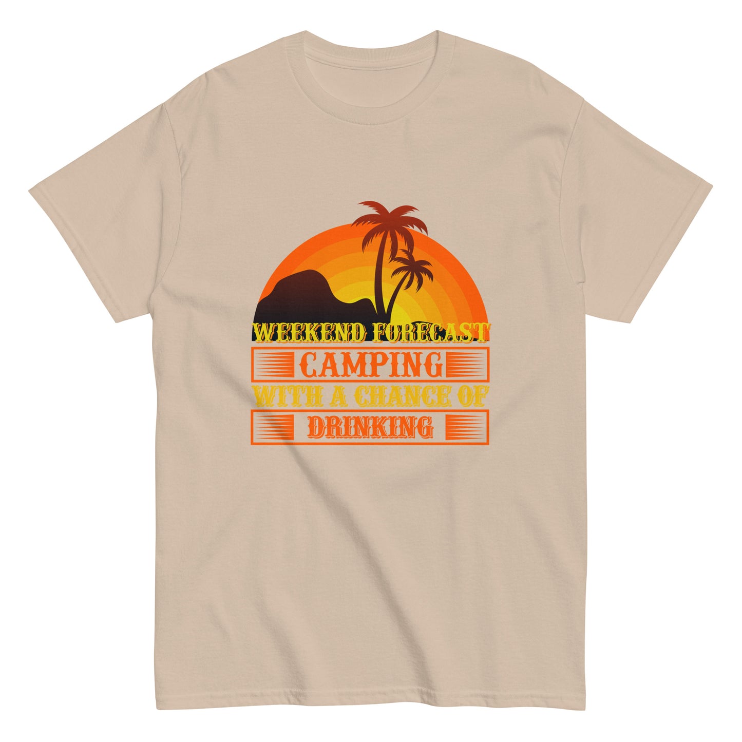 Camiseta clásica hombre WEEKEND CAMPING