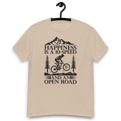 Мъжка класическа тениска HAPPINESS IS A 10-SPEED