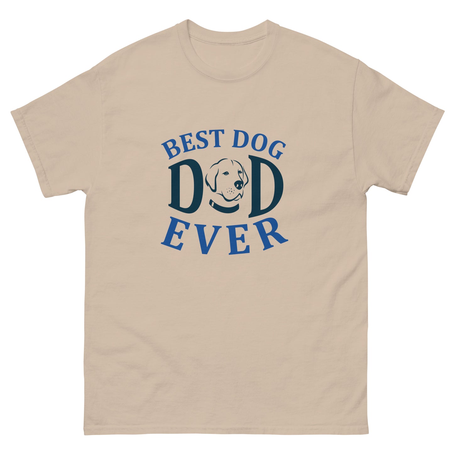 Camiseta clásica hombre DOG DAD EVER