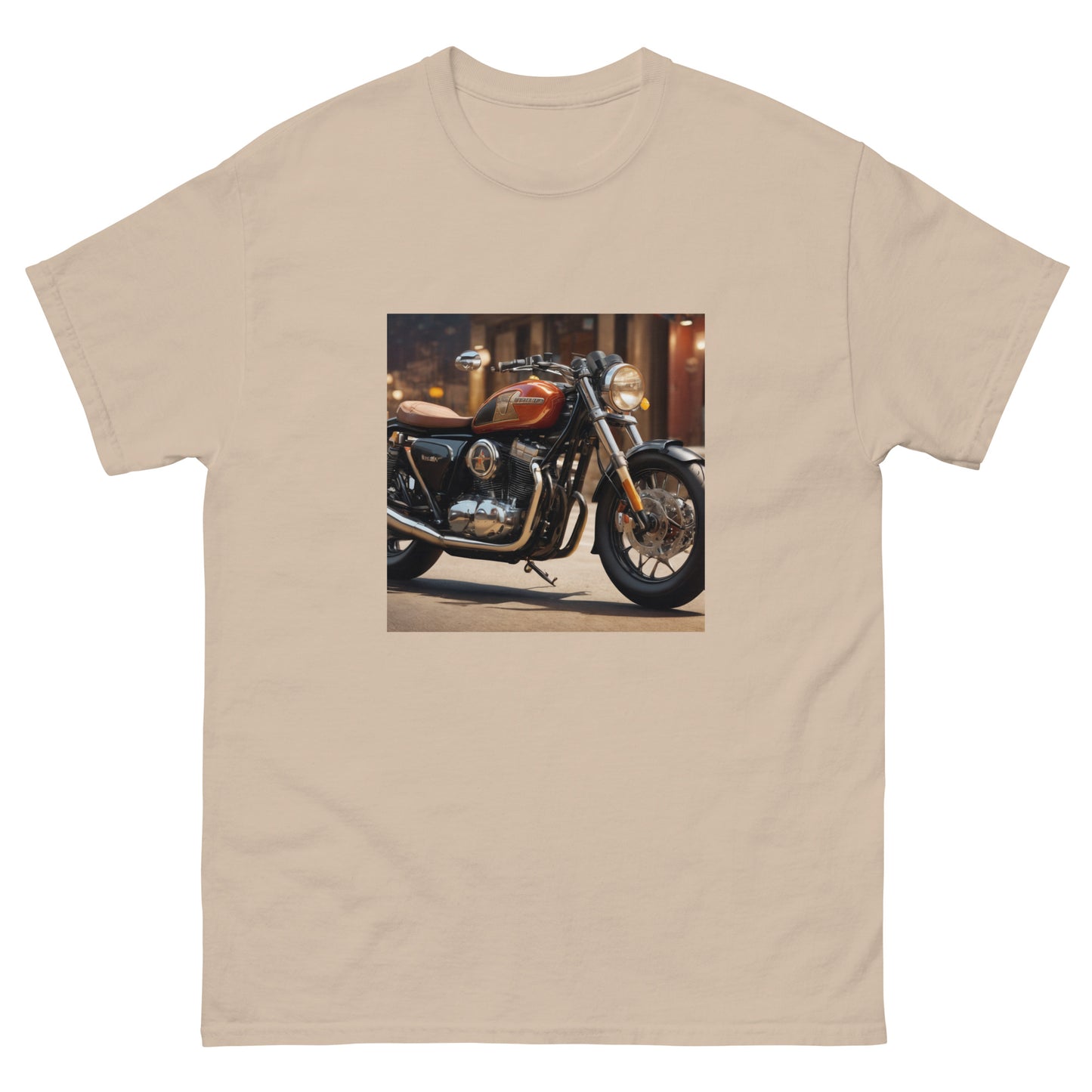 Camiseta clásica hombre MOTOCICLETA