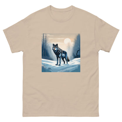 Мъжка класическа тениска SNOW WOLF