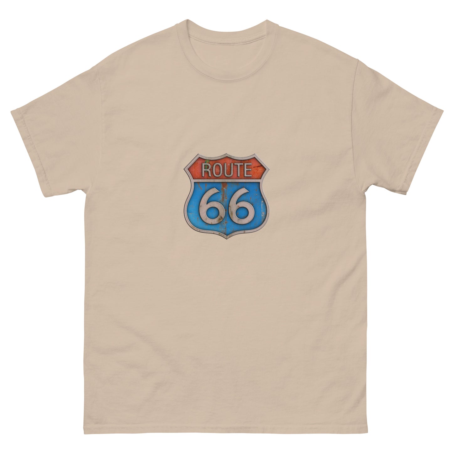 Men's classic tee ROUTE 66 COLOURFUL