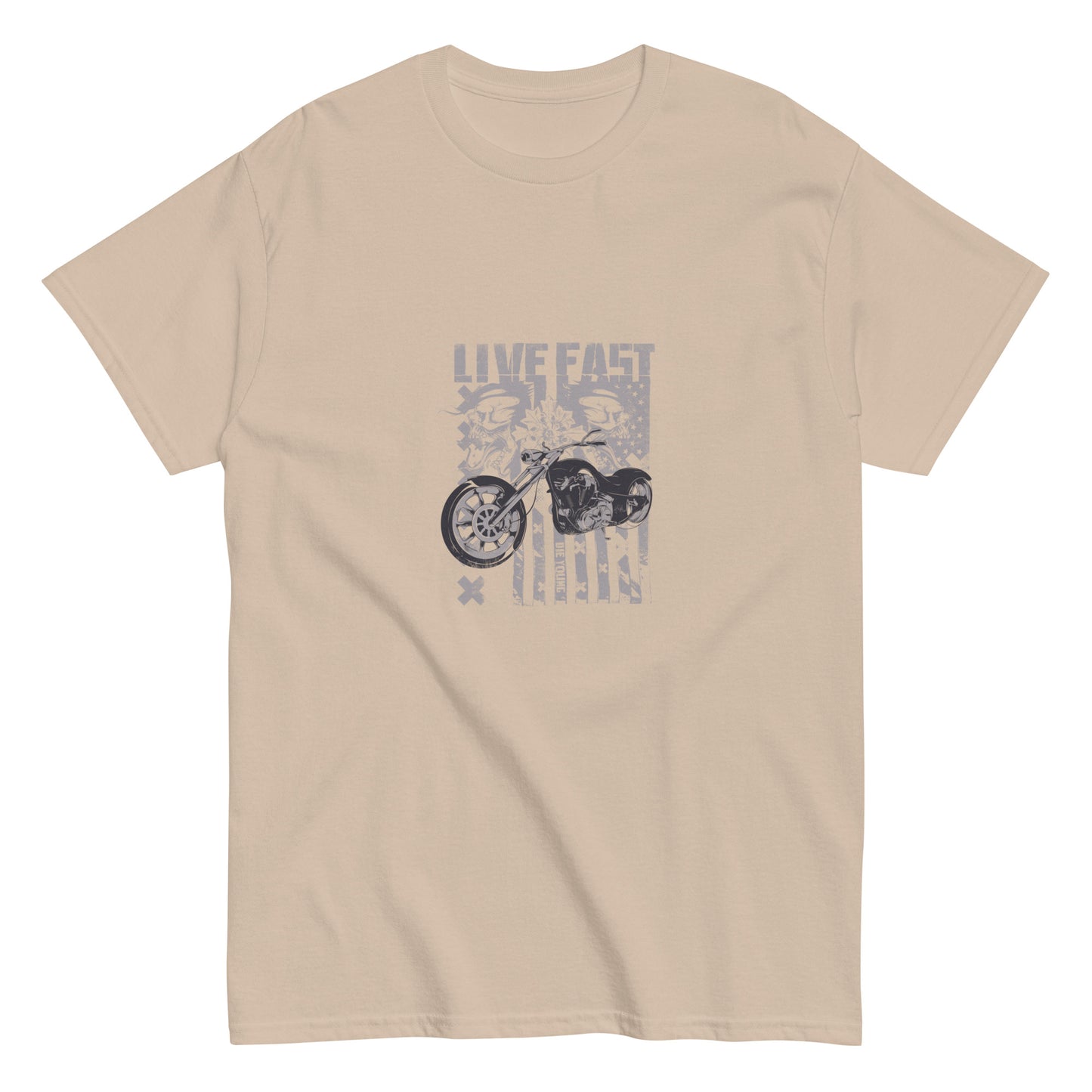 Camiseta clásica de hombre LIVE FAST