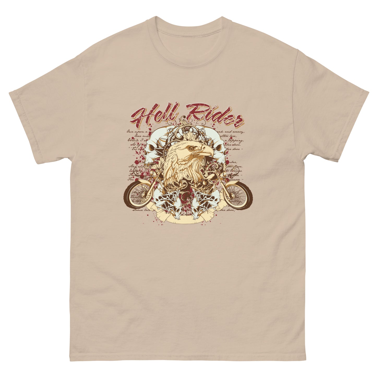 Camiseta clásica hombre HELL RIDER