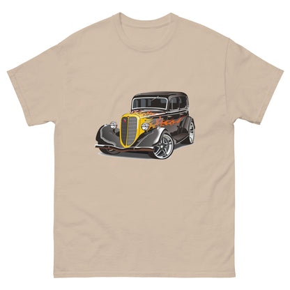 Мъжка класическа тениска HOT ROD CAR