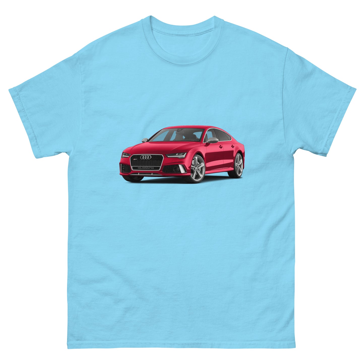 Camiseta clásica hombre RED CAR AUDI