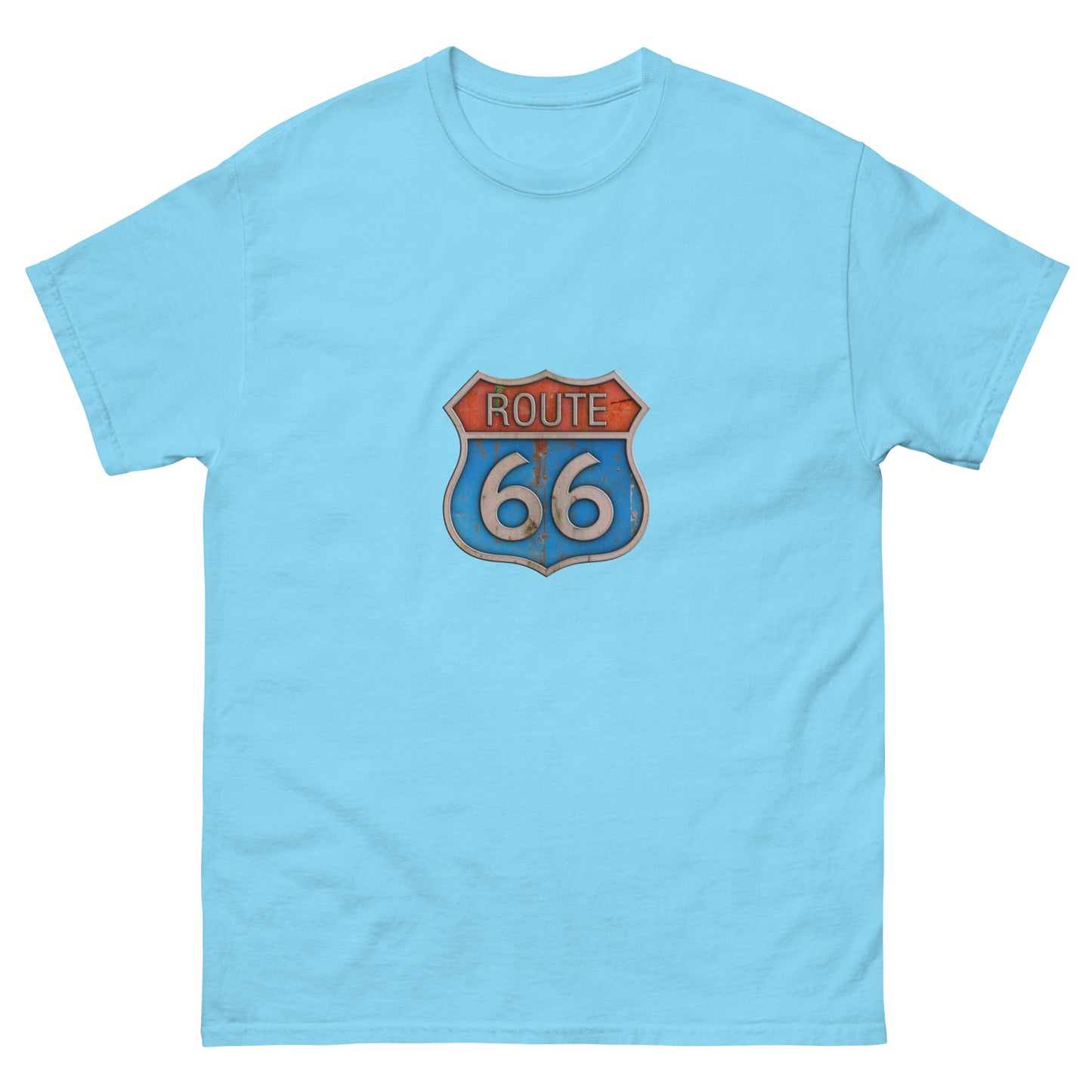 Camiseta clásica hombre RUTA 66 COLORIDA