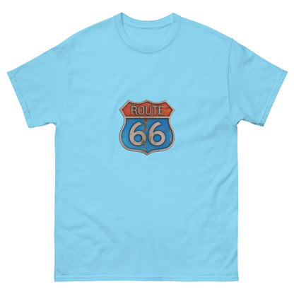 Мъжка класическа тениска ROUTE 66 COLORFUL