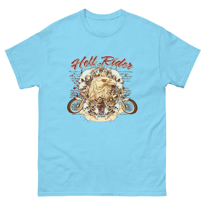 Мъжка класическа тениска HELL RIDER