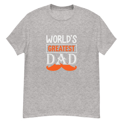 Класическа мъжка тениска WORLD'S GREATEST DAD