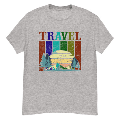 Мъжка класическа тениска TRAVEL