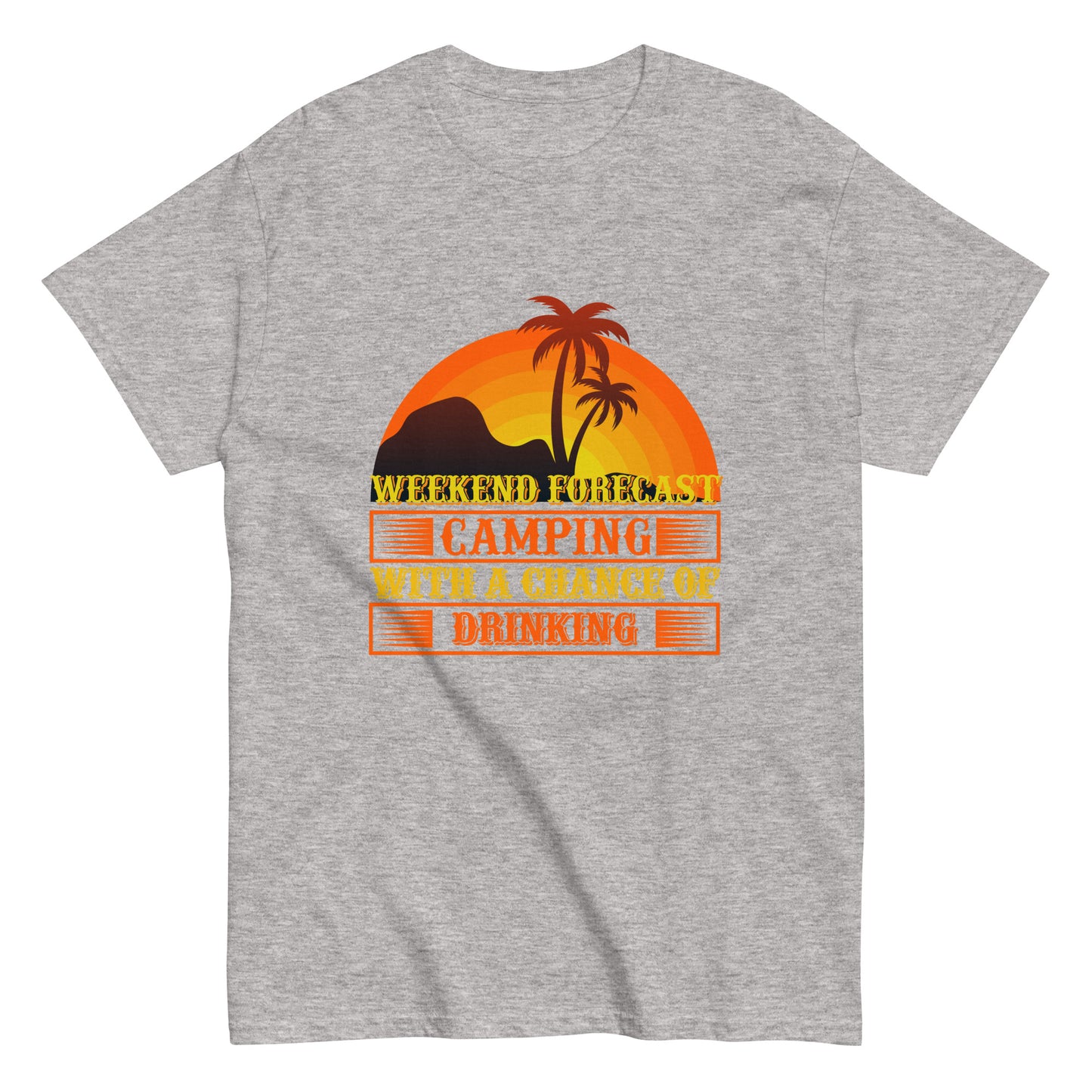 Camiseta clásica hombre WEEKEND CAMPING