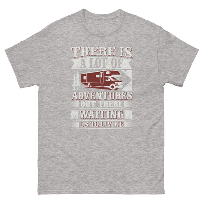 Мъжка класическа тениска МНОГО ПРИКЛЮЧЕНИЯ