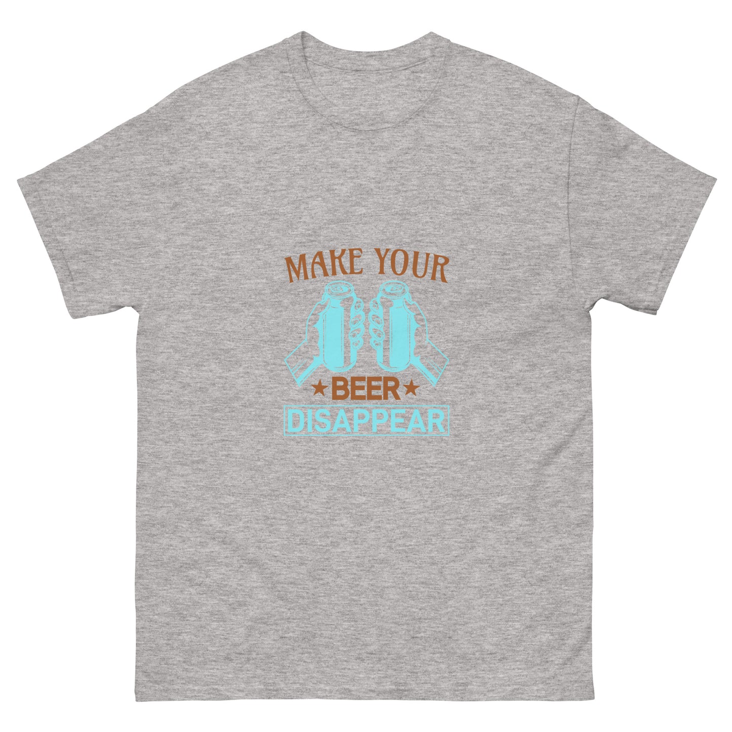 Men's classic tee MAKE YOUR BEER DISAPPEAR