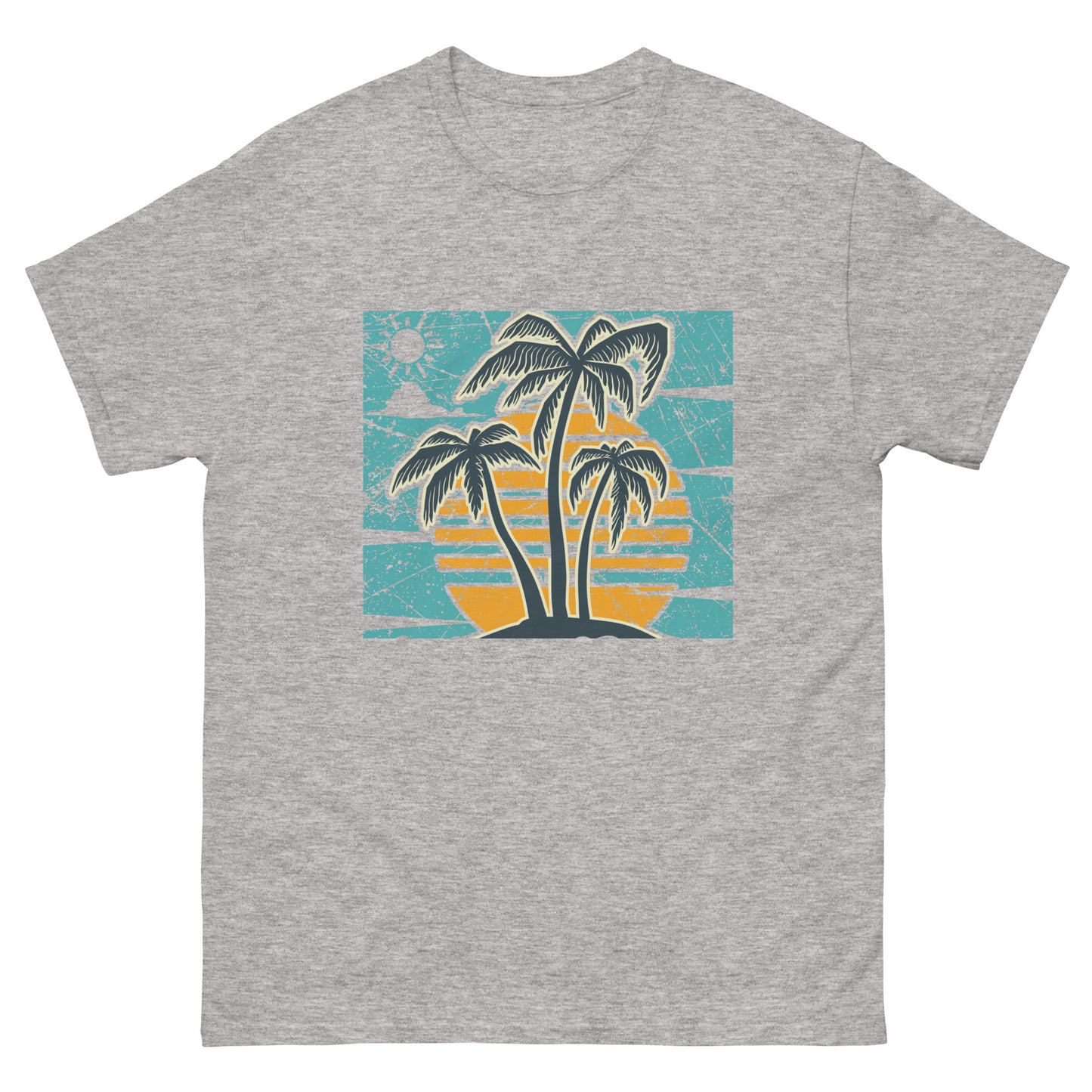 Men's classic tee PALMS AND SUNSET