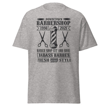 Мъжка класическа тениска DOWNTOWN BARBERSHOP