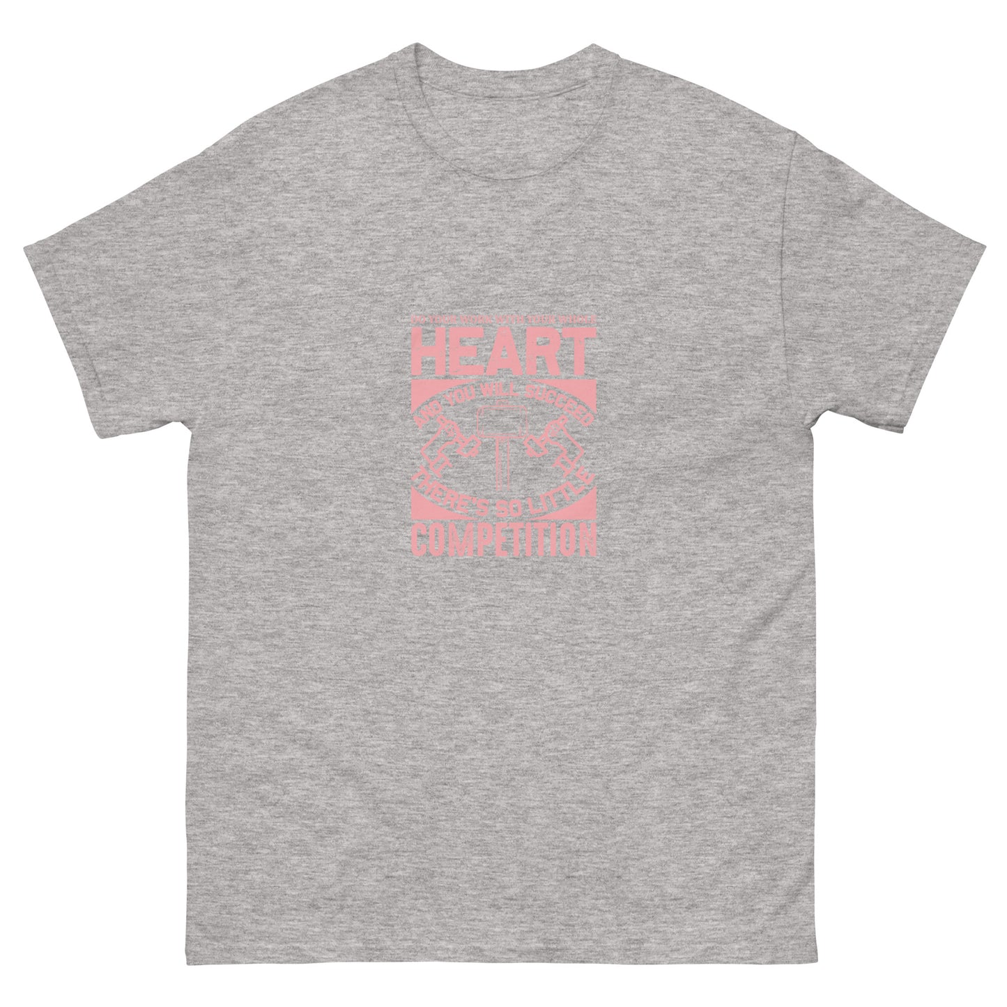 Men's classic tee WORK WITH YOUR WHOLE HEART