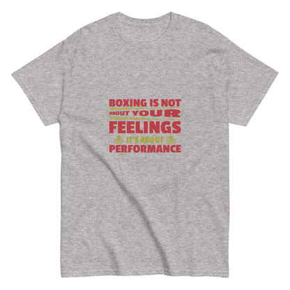 Мъжка класическа тениска БОКСЪТ Е ЗА ИЗПЪЛНЕНИЕТО