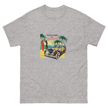 Класическа мъжка тениска ДОБРЕ ДОШЛИ НА КАНАРСКИ ОСТРОВИ