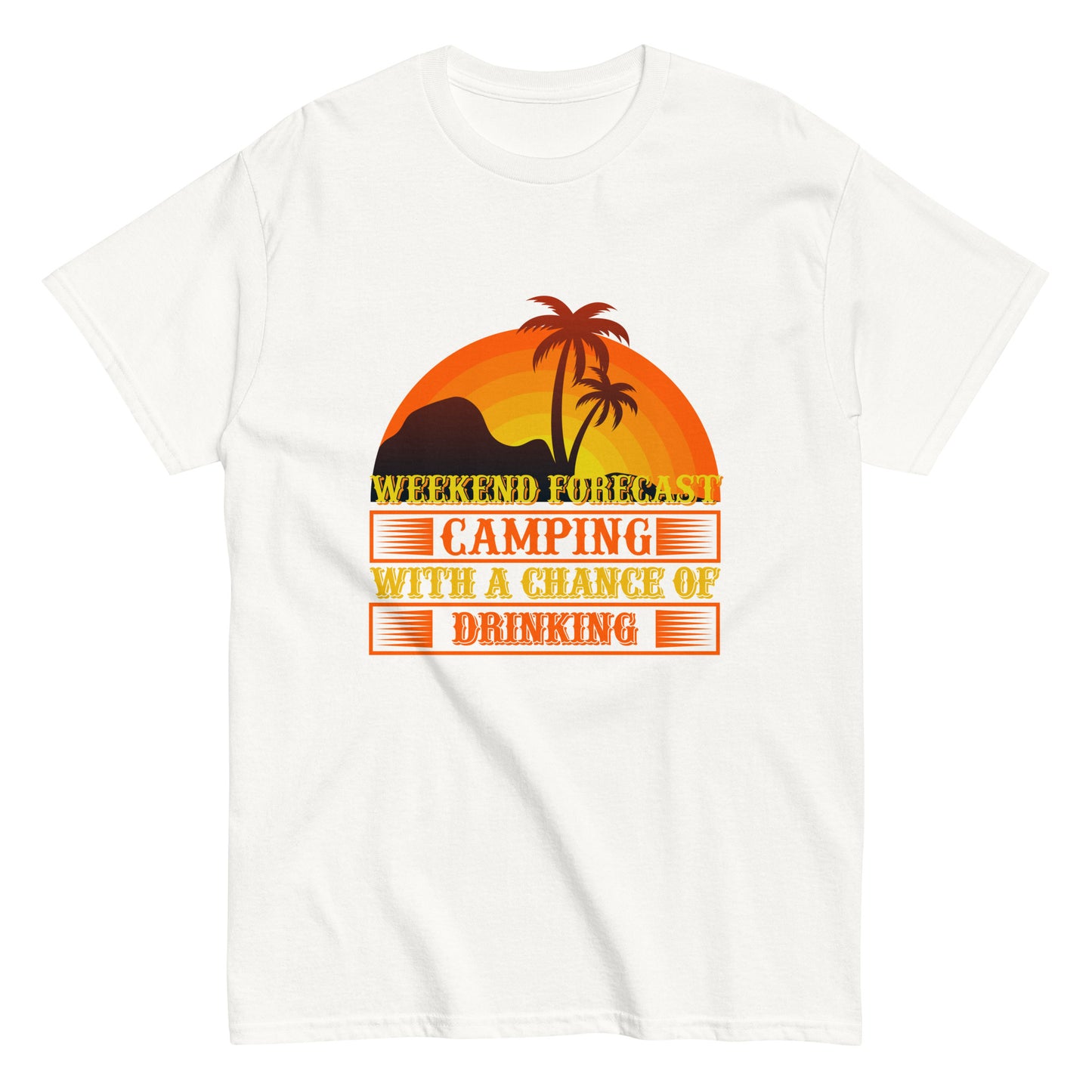 Camiseta clásica hombre WEEKEND CAMPING