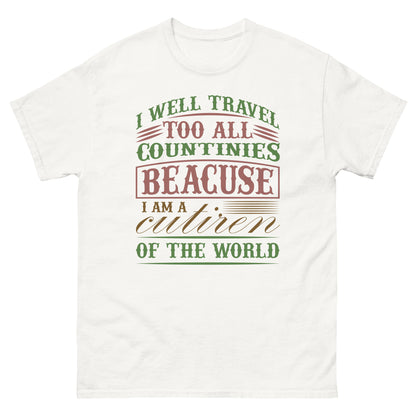 Мъжка класическа тениска SITIZEN OF THE WORLD