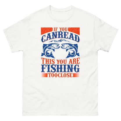 Мъжка класическа тениска FISHING TOO CLOSE